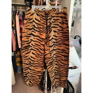 Tiger Drawstring pants